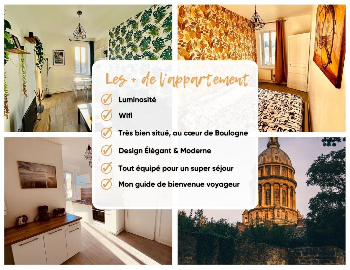 Le Dernier Sou - Proche Vieille Ville - Cosy & Lumineux Булонь-сюр-Мер Екстер'єр фото